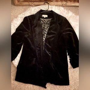 Velvet Black Blazer